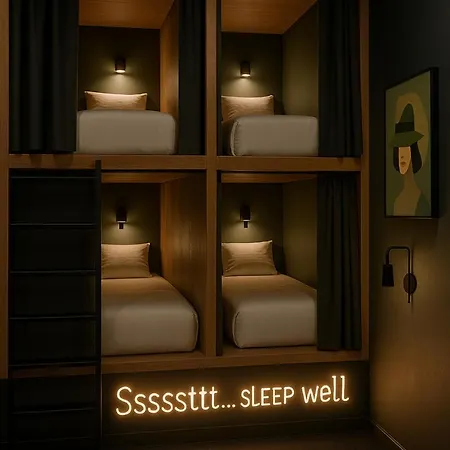 De Lola Podshotel Capsule hotel *